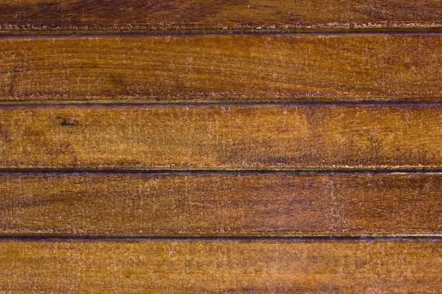 Textured background wall of old brown wooden planks