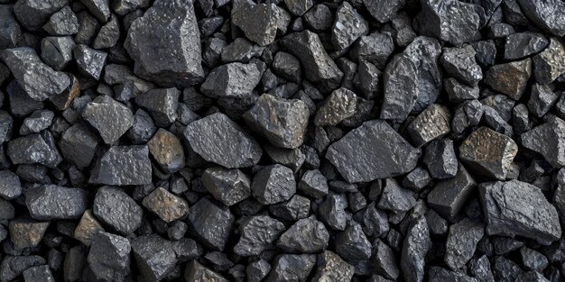 Photo textured coal and mineral composition in monochrome