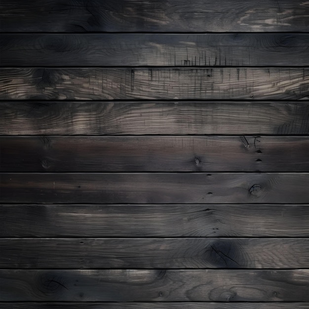 Textured dark wood floor