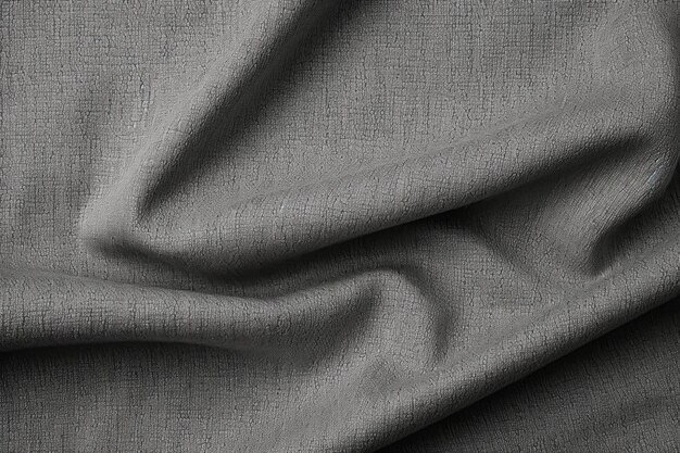 Textured fabric in gray color