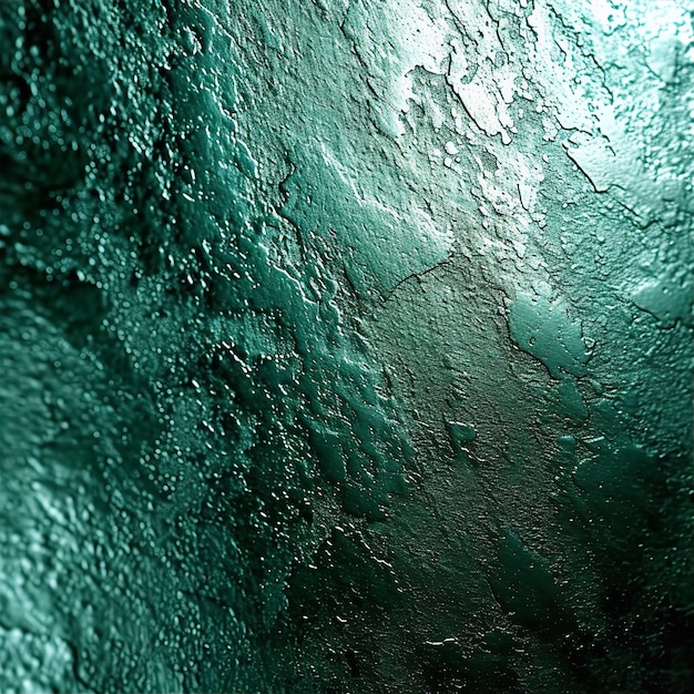Photo textured green paint background
