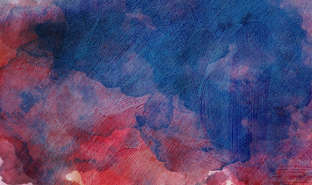 Textured grungy background with scuff marks and strokes. Watercolor abstract illustration.