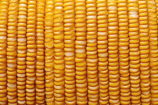 Photo textured pattern of corn cob