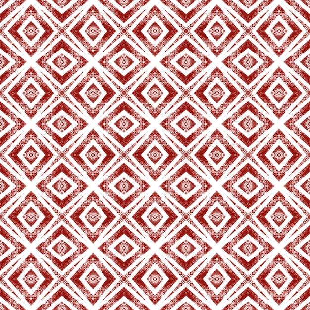 Textured stripes pattern. Wine red symmetrical kaleidoscope background. Trendy textured stripes design. Textile ready pretty print, swimwear fabric, wallpaper, wrapping.