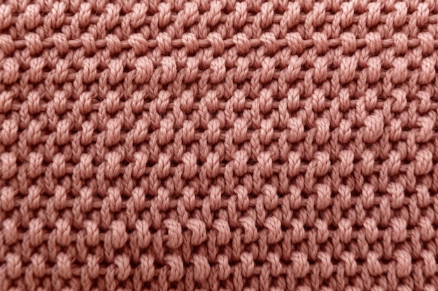 Textured surface of knitted fabric Hobbies and production Zoomed view