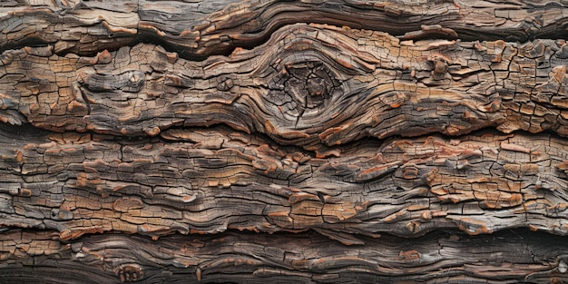 Textured Whispers The Weathered Bark of a Tree Aged with Character and Marked by Nature39s Secrets