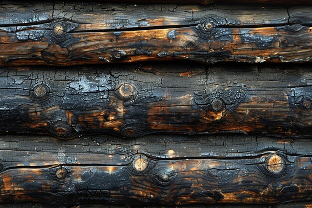 Textured Wooden Plank Wall Background