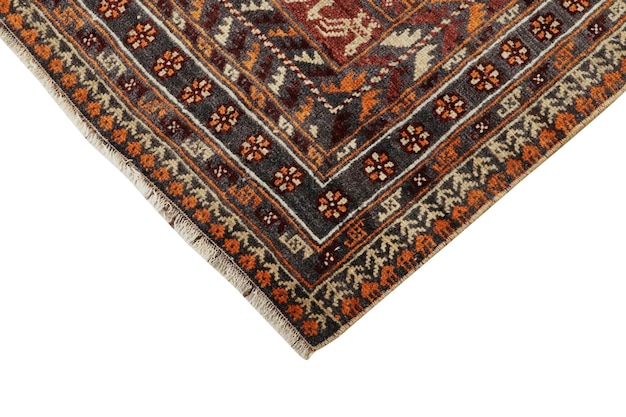 織られたカーペットの色のテクスチャとパターン