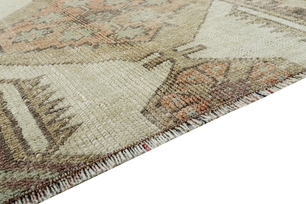 Textures and patterns in color from woven carpets