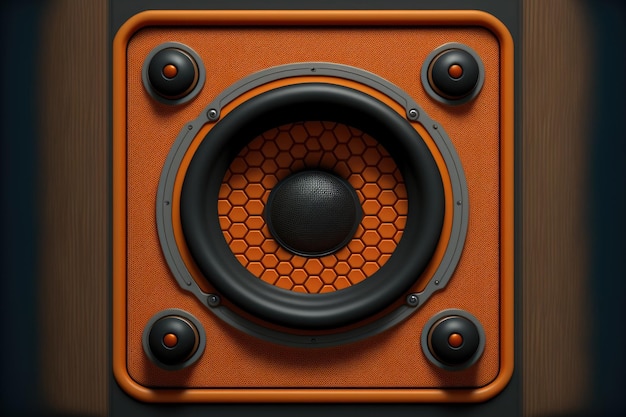 Texturing of a speaker grill