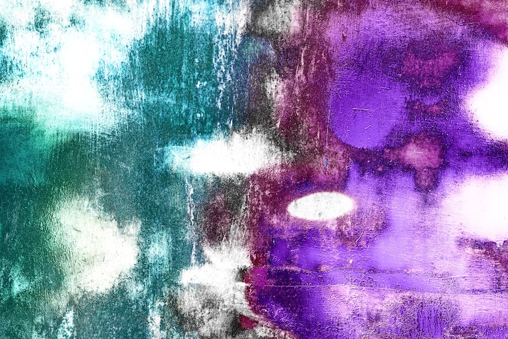Foto textuur achtergrond van een metalen wand met scheuren en krassen