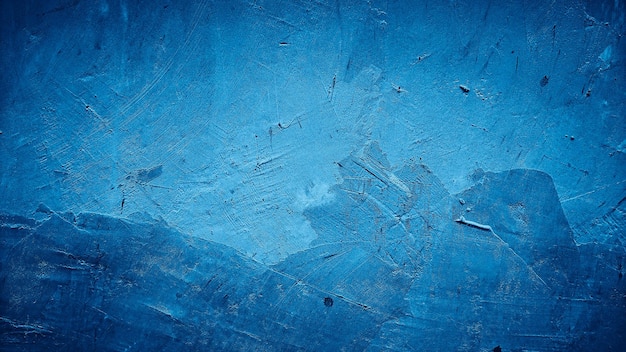 Textuur blauwe cement betonnen muur abstracte achtergrond