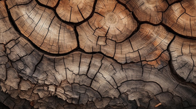 Foto textuur en de harmonie van de natuur