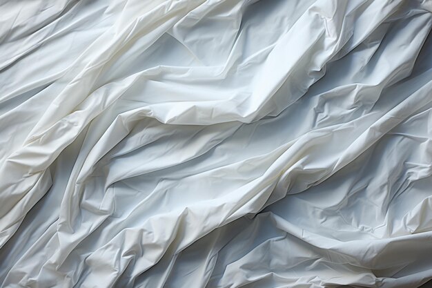 Textuur gerimpeld wit boek abstracte witte achtergrond Helder licht generatieve IA