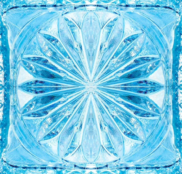 Textuur kristalglas 3D illustratie