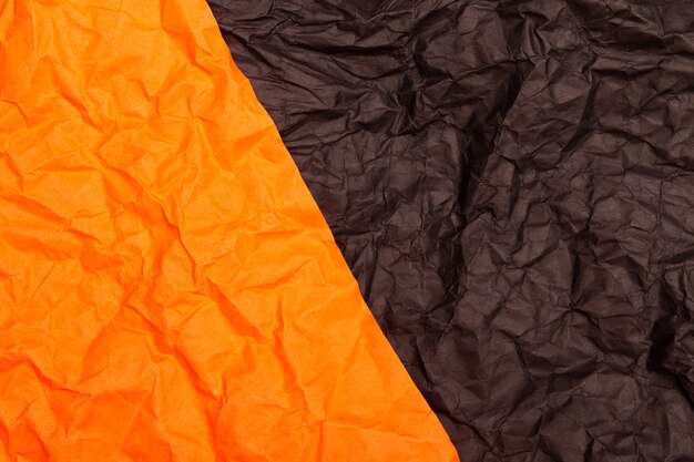 Textuur of achtergrond van gedetailleerd verfrommeld papier