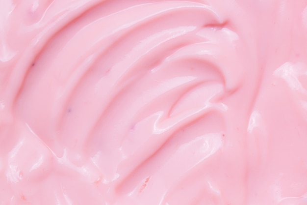 textuur roze yoghurtTextuur oppervlak van ijs