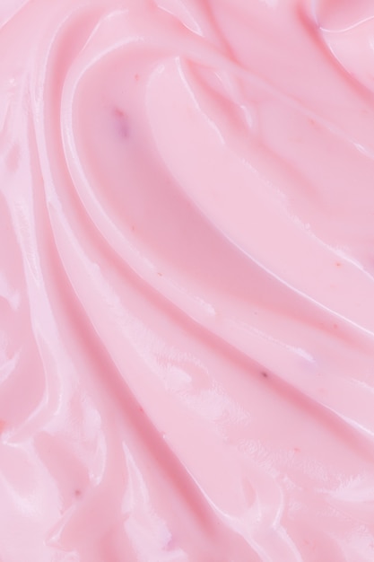 textuur roze yoghurtTextuur oppervlak van ijs