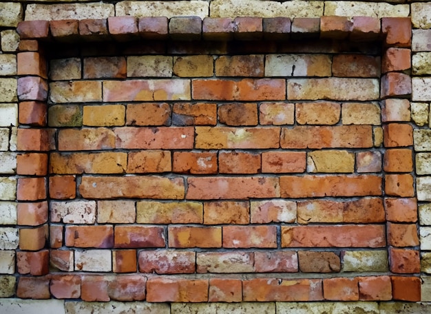 Textuur van bakstenenmuren