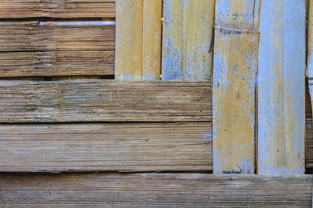 Textuur van bamboe muur achtergrond