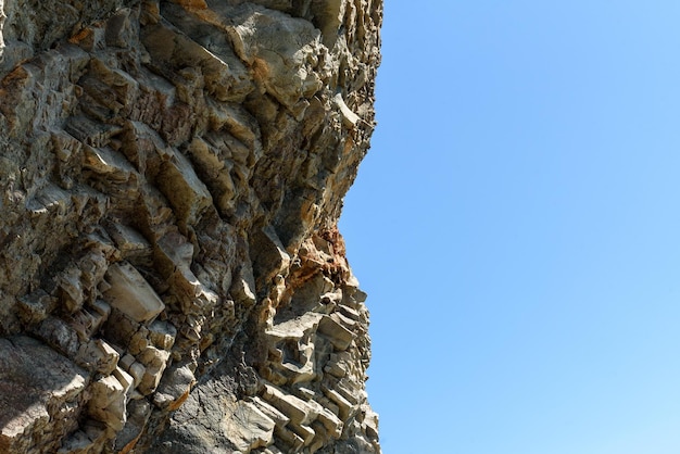 Textuur van bergrotsen close-up