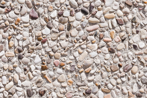 Textuur van dichte omhooggaande stenen