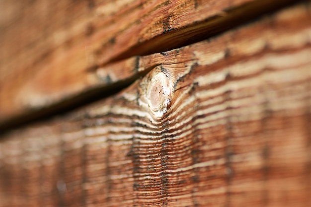 Textuur van een oude houten balk van berken