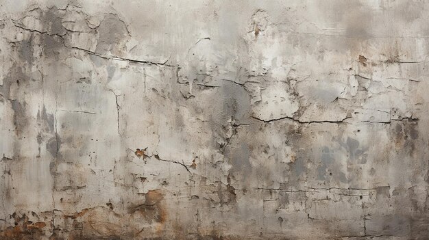 Textuur van een ruwe betonnen muur
