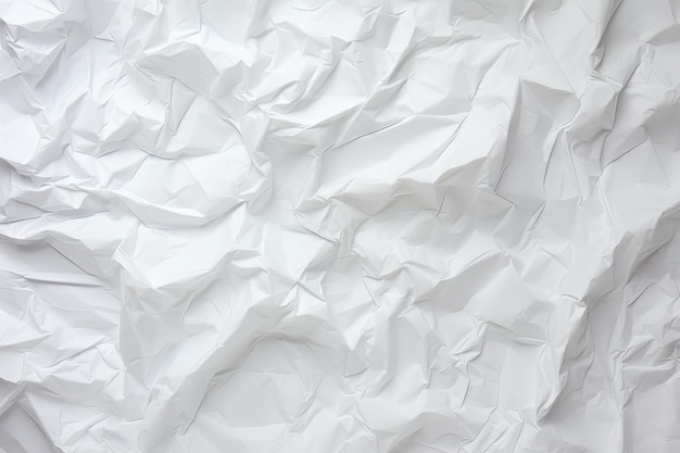 Textuur van gerimpeld wit papier
