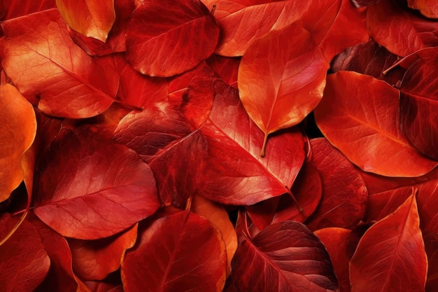 Textuur van herfstbladeren achtergrond