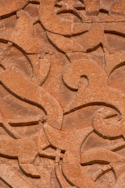 Textuur van het basrelief