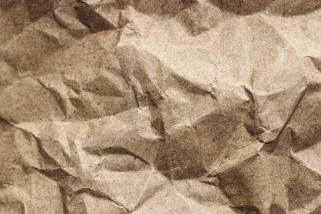 Textuur van kraft eco-papier uit recycling Close up van een kartonnen oppervlak