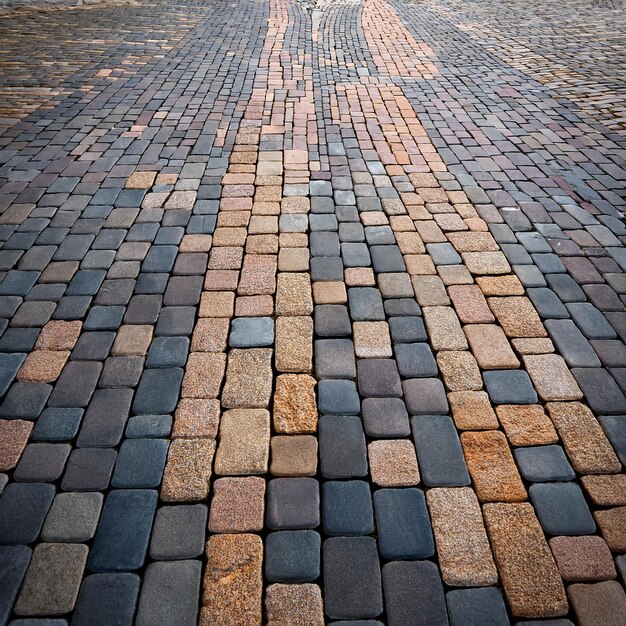 textuur van moderne stenen bestratingsplaten