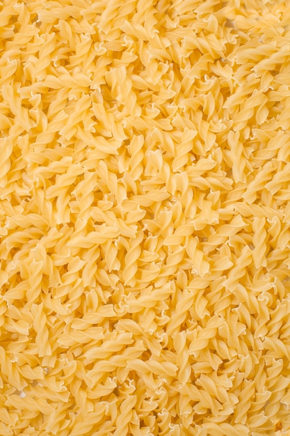 Textuur van natuurlijke rauwe pasta