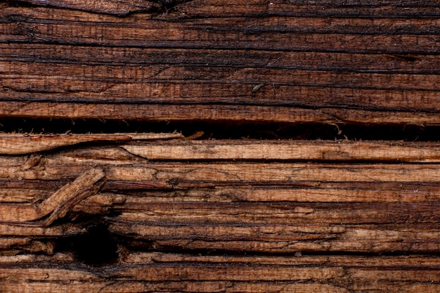Textuur van oud hout close-up. Kan als achtergrond worden gebruikt.