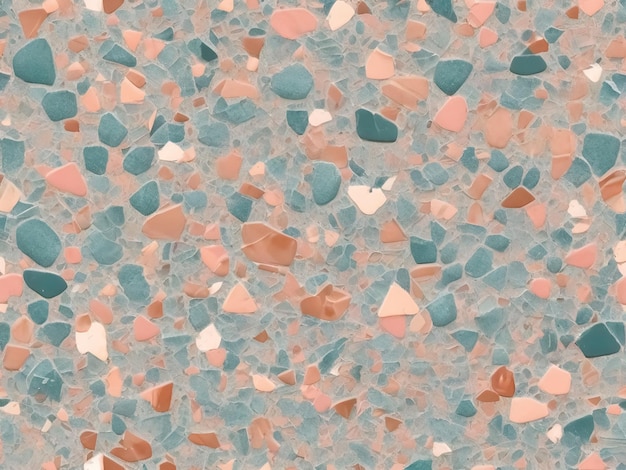 textuur van terrazzo tegels