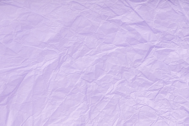 Textuur van verfrommeld violet verpakkend document, Lilac oude achtergrond