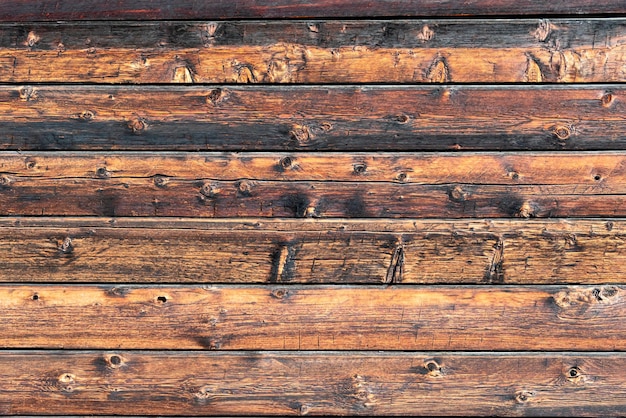 Textuur van verouderde houten planken Houten achtergrond voor kopie ruimte