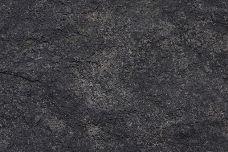 Foto textuur van zwarte steen