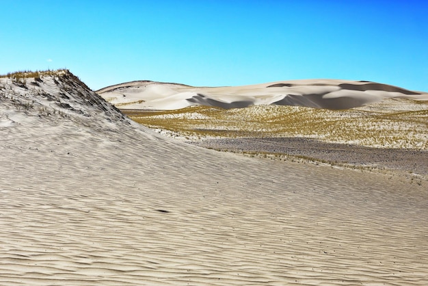 textuur woestijnland zandduinen barkhans, woestijnen