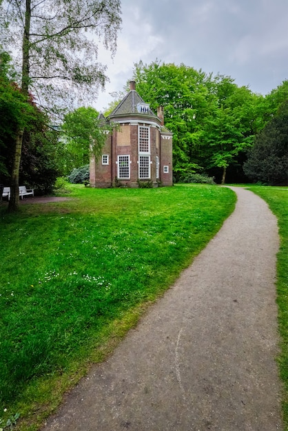 Th century tea house theeuis in park arendsdorp the hague netherlands