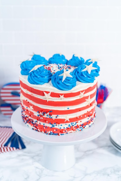 Th of july chocolate cake