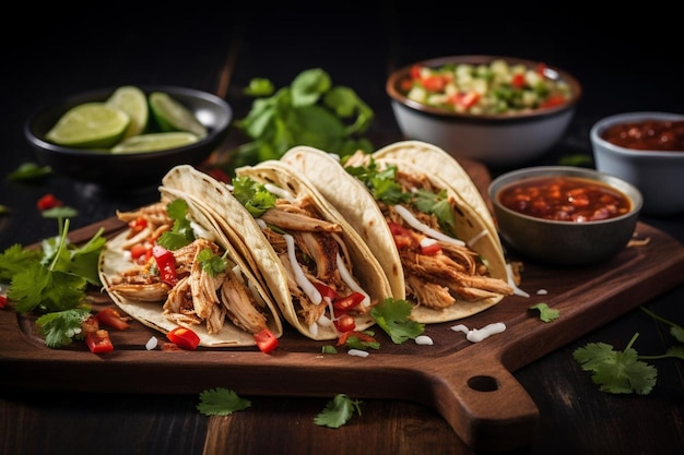 Thai Basil Tofu Tacos with Peanut Sauce Vegan