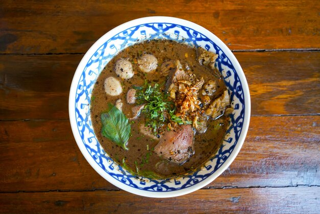 和牛のタイ船麺