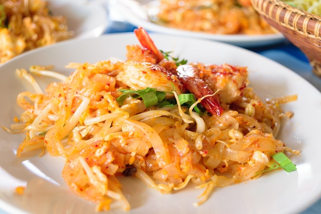 Thai Fried Noodles is de naam PadThai in Thailand