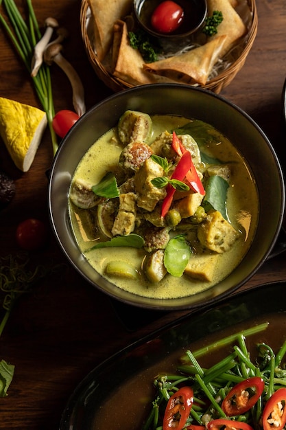 Thai green curry