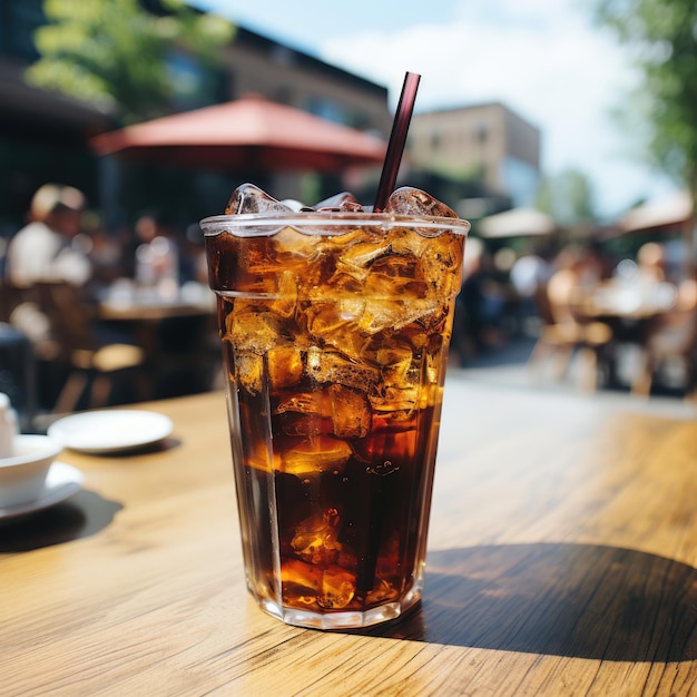 Thai Iced Coffee Strong and sweet iced coffee made with condensed milk Thai Coffee