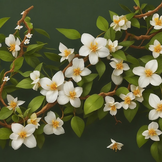 タイのジャスミンの花