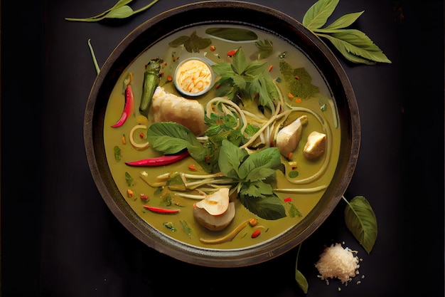 Thai Kaeng Khiao Wan food