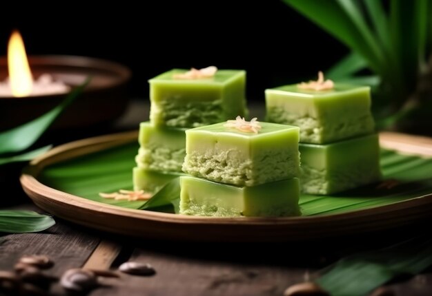 Photo thai khanom dessert